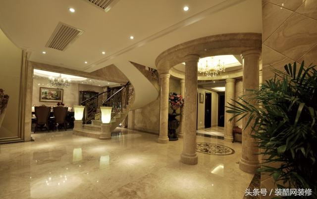 500平別墅歐式古典風格裝修案例，皇家級的享受