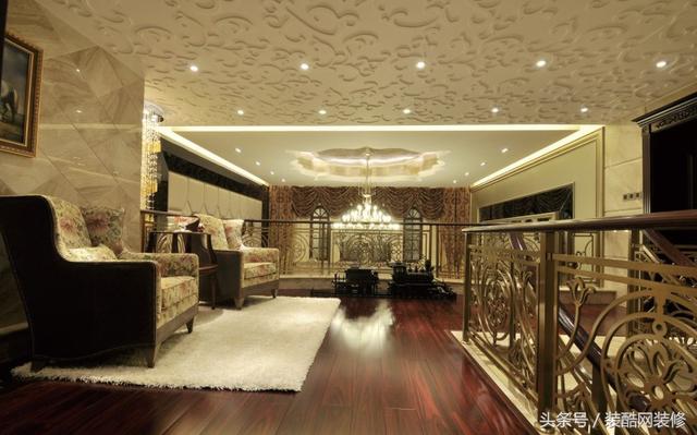 500平別墅歐式古典風格裝修案例，皇家級的享受