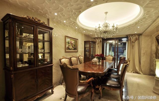 500平別墅歐式古典風格裝修案例，皇家級的享受