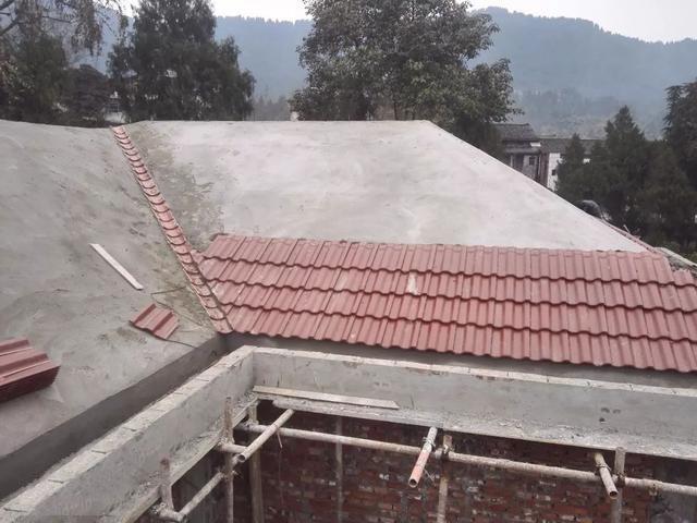 11*11米帶露臺(tái)現(xiàn)代二層農(nóng)村小洋樓設(shè)計(jì)圖，附施工過程