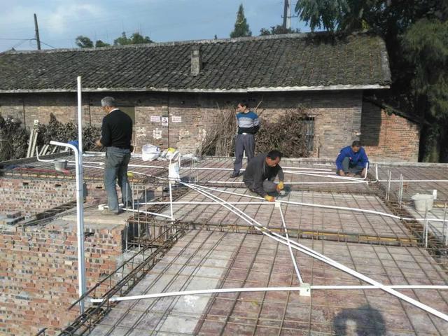 11*11米帶露臺(tái)現(xiàn)代二層農(nóng)村小洋樓設(shè)計(jì)圖，附施工過程