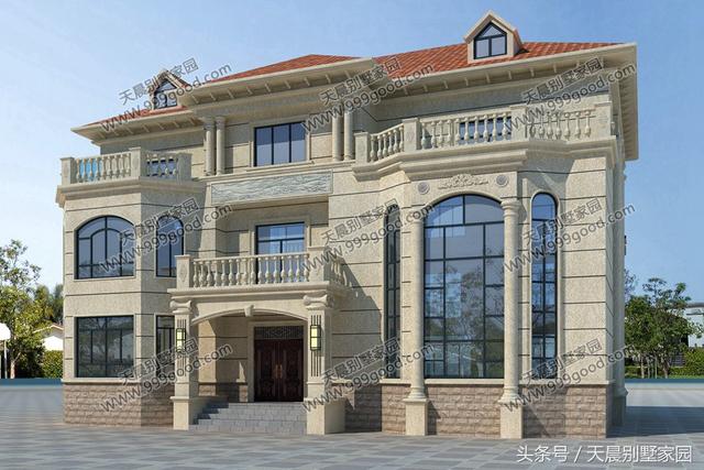 5款農(nóng)村住宅設(shè)計圖，2、3款豪宅一般人建不起