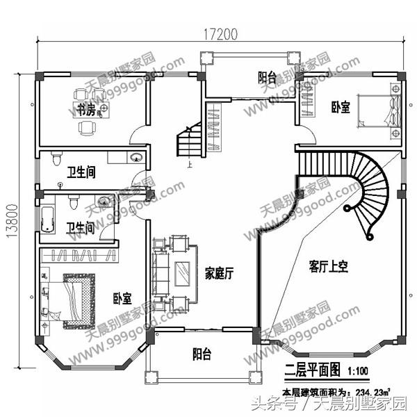5款農(nóng)村住宅設(shè)計圖，2、3款豪宅一般人建不起