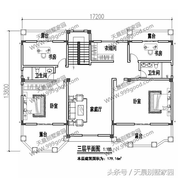 5款農(nóng)村住宅設(shè)計圖，2、3款豪宅一般人建不起