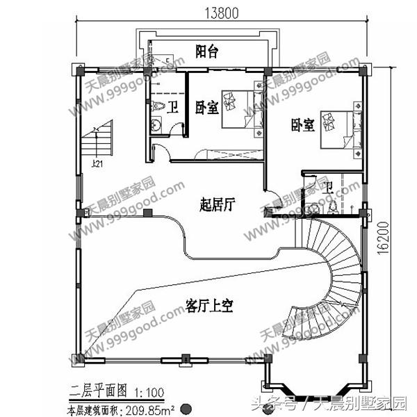 5款農(nóng)村住宅設(shè)計圖，2、3款豪宅一般人建不起