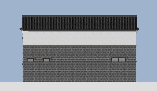 二層帶庭院中式別墅設(shè)計(jì)方案，喜歡中式建筑的收藏吧