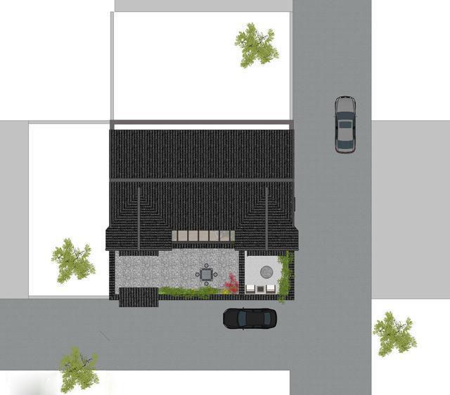 二層帶庭院中式別墅設(shè)計(jì)方案，喜歡中式建筑的收藏吧