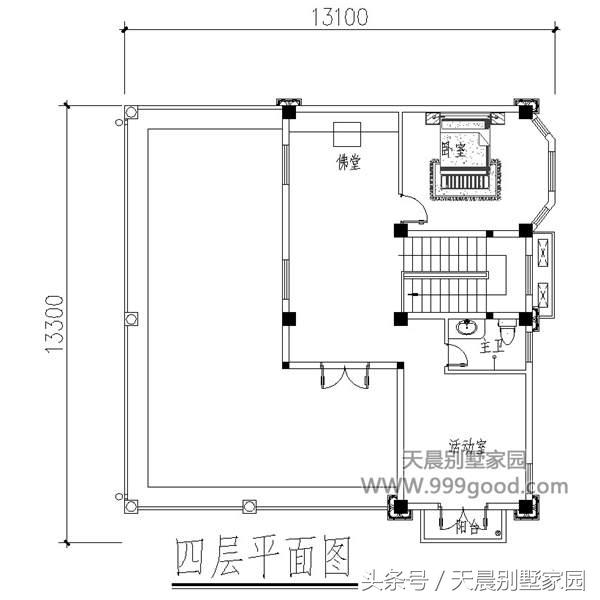 歐式豪華4層自建樓房設計圖，隨便挑1套建都能迎娶白富美