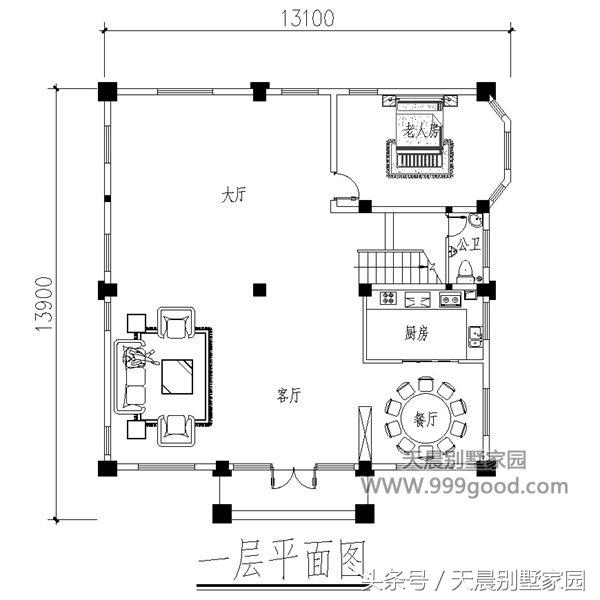 歐式豪華4層自建樓房設計圖，隨便挑1套建都能迎娶白富美