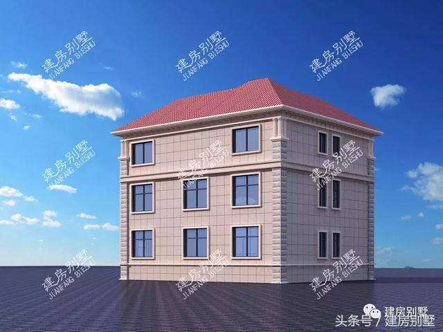 2款開間13米的三層樓房設(shè)計方案圖，建一棟羨慕死城里人