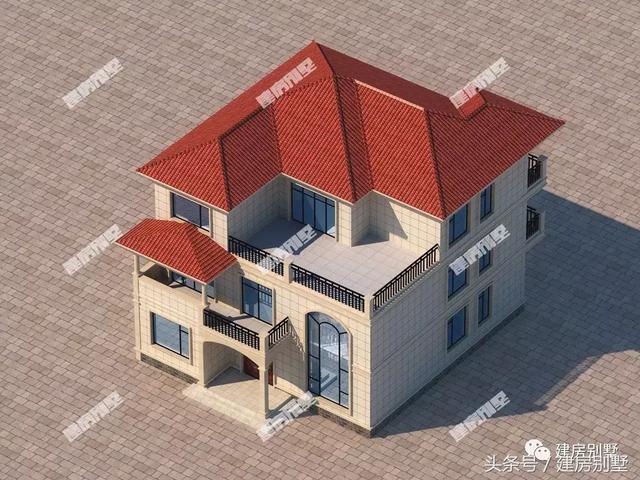 2款開間13米的三層樓房設(shè)計方案圖，建一棟羨慕死城里人