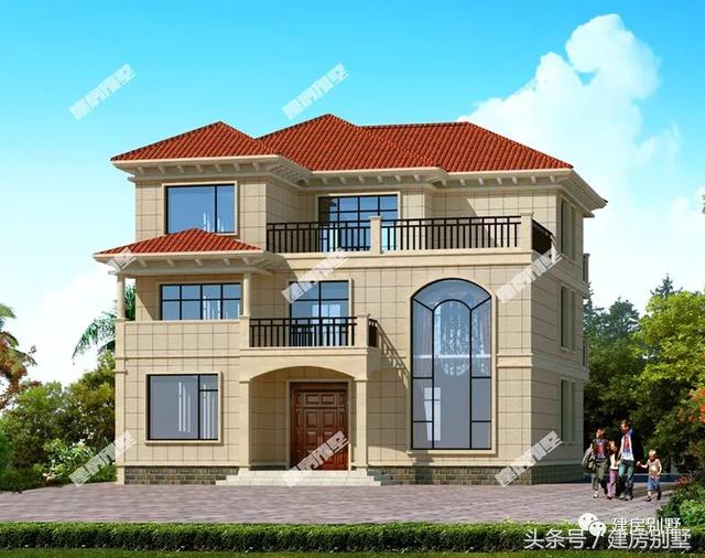 2款開間13米的三層樓房設(shè)計方案圖，建一棟羨慕死城里人