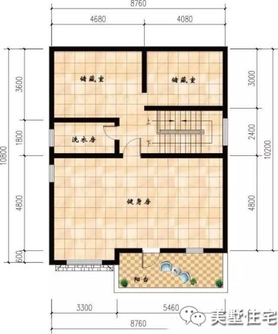 幾款帶車庫(kù)的農(nóng)村自建樓房方案圖，3、4層的都有