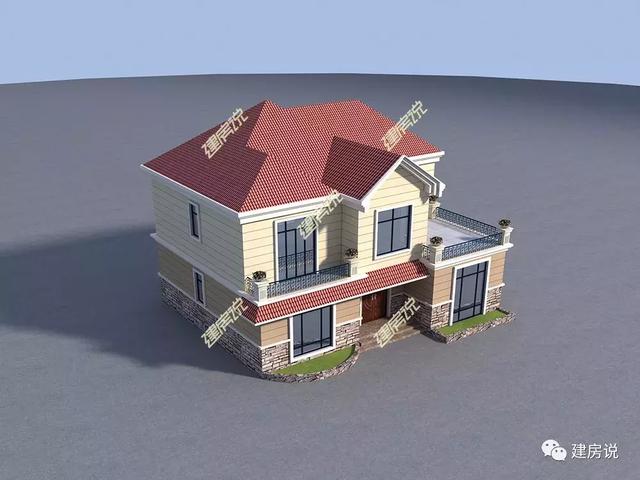 幾棟二層自建小洋樓設(shè)計圖，隨便建一棟就不怕找不到媳婦了