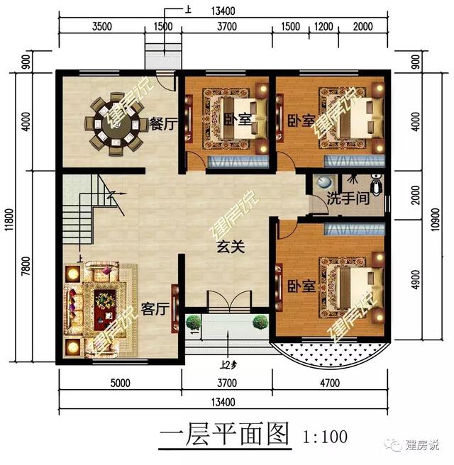 幾棟二層自建小洋樓設(shè)計圖，隨便建一棟就不怕找不到媳婦了