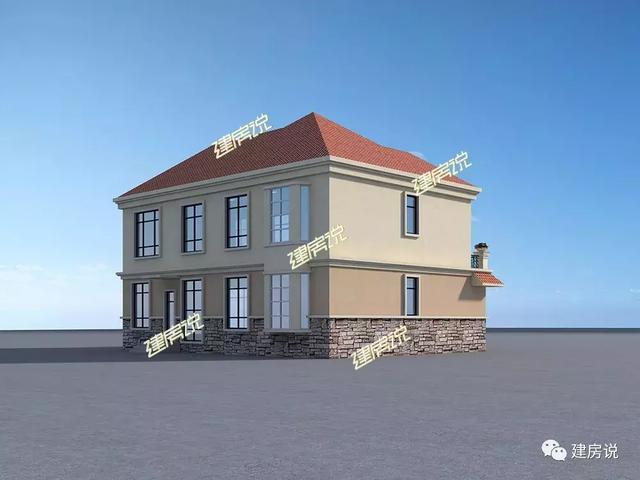 幾棟二層自建小洋樓設(shè)計圖，隨便建一棟就不怕找不到媳婦了