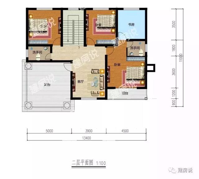 幾棟二層自建小洋樓設(shè)計圖，隨便建一棟就不怕找不到媳婦了