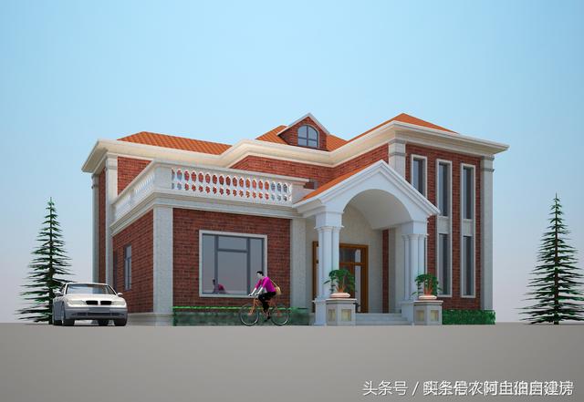 幾款造價15萬左右的二層小洋樓設(shè)計方案圖，經(jīng)濟又實用