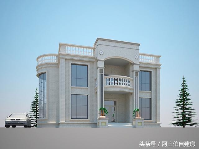 幾款造價15萬左右的二層小洋樓設(shè)計方案圖，經(jīng)濟又實用