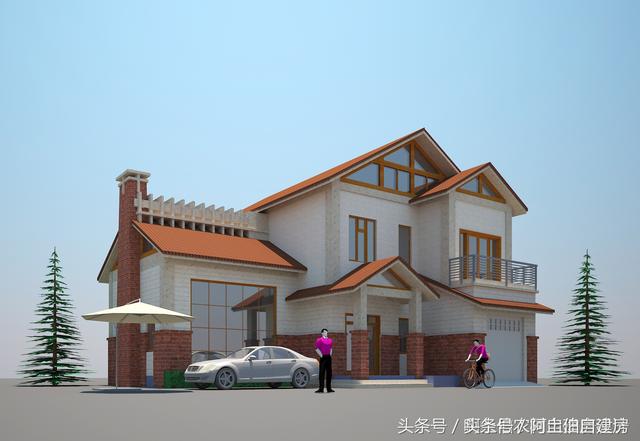 幾款造價15萬左右的二層小洋樓設(shè)計方案圖，經(jīng)濟又實用