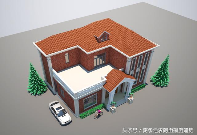 幾款造價15萬左右的二層小洋樓設(shè)計方案圖，經(jīng)濟又實用