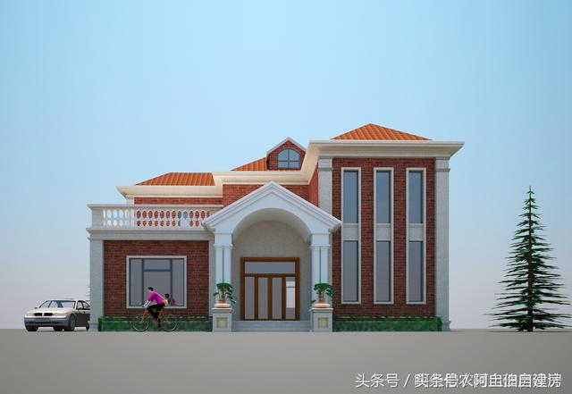 幾款造價15萬左右的二層小洋樓設(shè)計方案圖，經(jīng)濟又實用