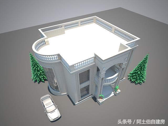 幾款造價15萬左右的二層小洋樓設(shè)計方案圖，經(jīng)濟又實用