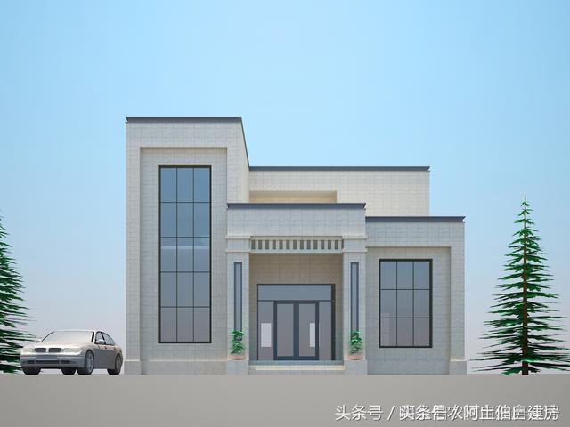 幾款造價15萬左右的二層小洋樓設(shè)計方案圖，經(jīng)濟又實用