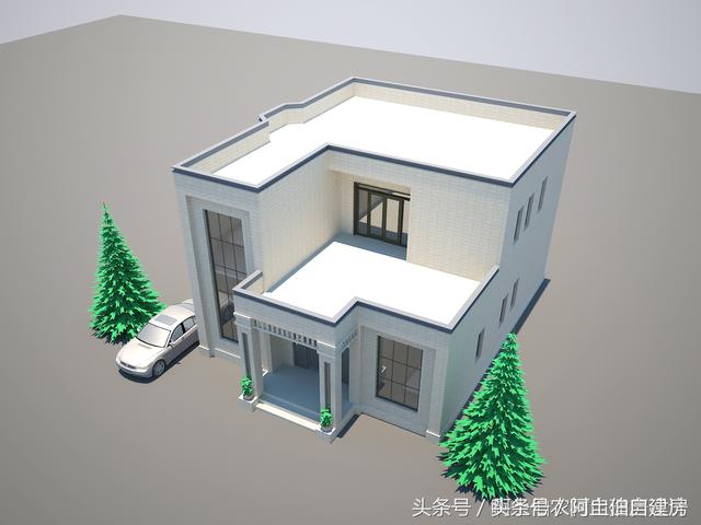 幾款造價15萬左右的二層小洋樓設(shè)計方案圖，經(jīng)濟又實用