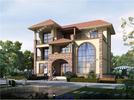 8款顏值爆表的新農(nóng)村樓房設(shè)計圖，二層、三層都有