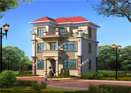 8款顏值爆表的新農(nóng)村樓房設(shè)計圖，二層、三層都有