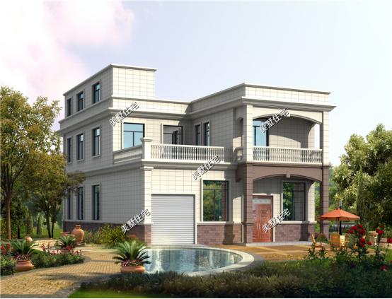 8款顏值爆表的新農(nóng)村樓房設(shè)計圖，二層、三層都有