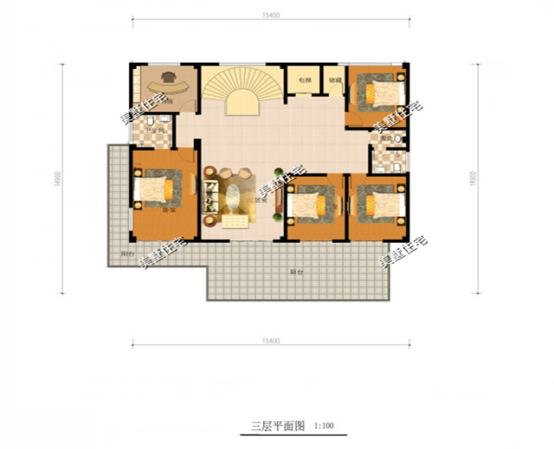 8款顏值爆表的新農(nóng)村樓房設(shè)計圖，二層、三層都有