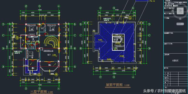 150平左右三層單家獨(dú)院式別墅方案圖，30萬(wàn)建起來(lái)