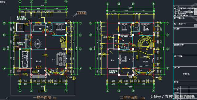 150平左右三層單家獨(dú)院式別墅方案圖，30萬(wàn)建起來(lái)
