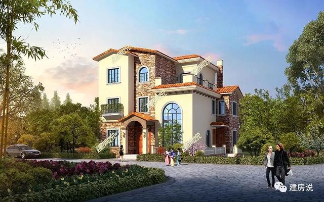 農(nóng)村蓋房設(shè)計(jì)大全圖，上百款漂亮別墅效果圖