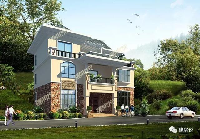 農(nóng)村蓋房設(shè)計(jì)大全圖，上百款漂亮別墅效果圖