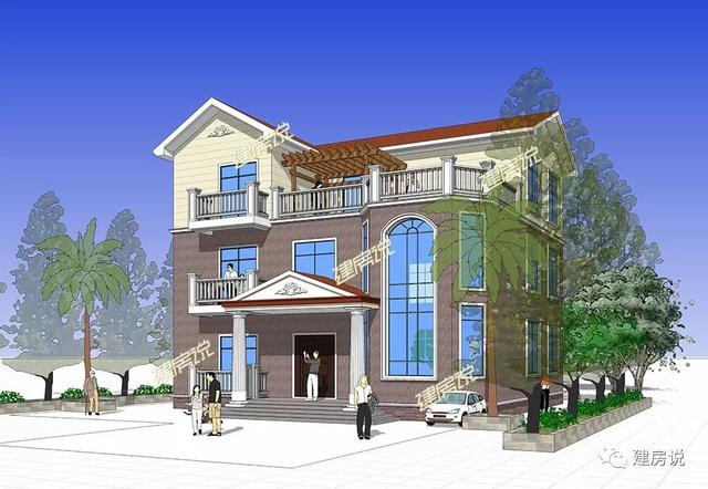 農(nóng)村蓋房設(shè)計(jì)大全圖，上百款漂亮別墅效果圖