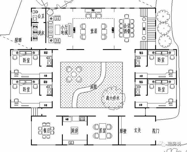 3套永不過時的中式別墅設(shè)計方案圖，崇洋媚外的別看