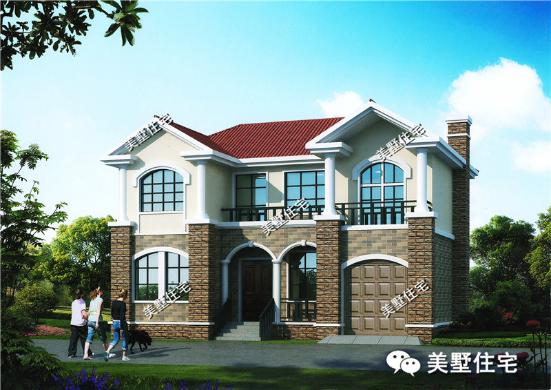 3款經(jīng)濟(jì)、實(shí)用的二層住宅方案圖，適合農(nóng)村老百姓建