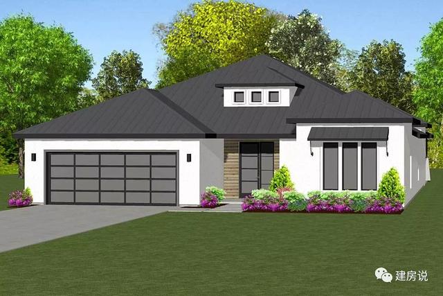 農(nóng)村蓋一層平房設(shè)計(jì)圖大全，一層也能蓋出別墅型