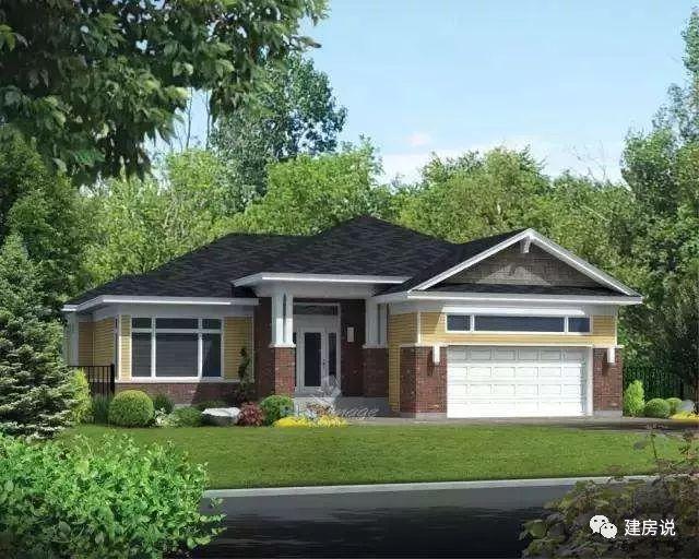 農(nóng)村蓋一層平房設(shè)計(jì)圖大全，一層也能蓋出別墅型