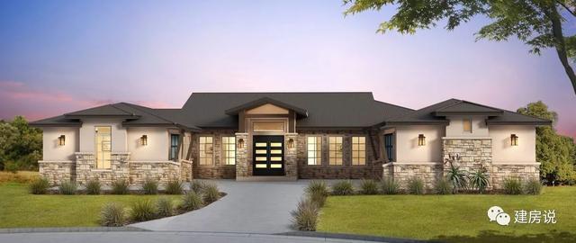 農(nóng)村蓋一層平房設(shè)計(jì)圖大全，一層也能蓋出別墅型