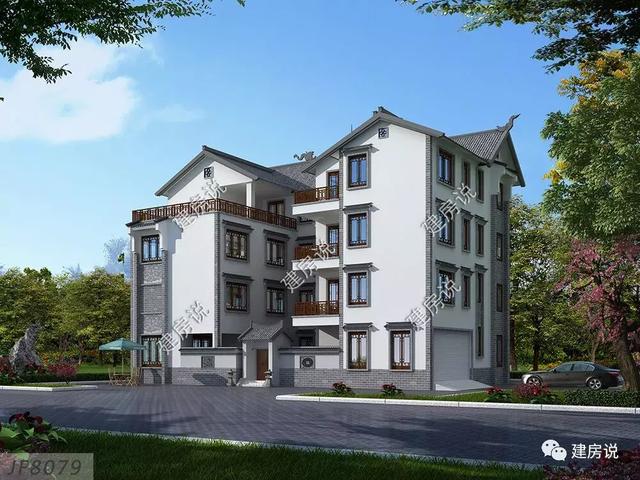 10套超美的中式別墅設計方案圖，不美你砍我