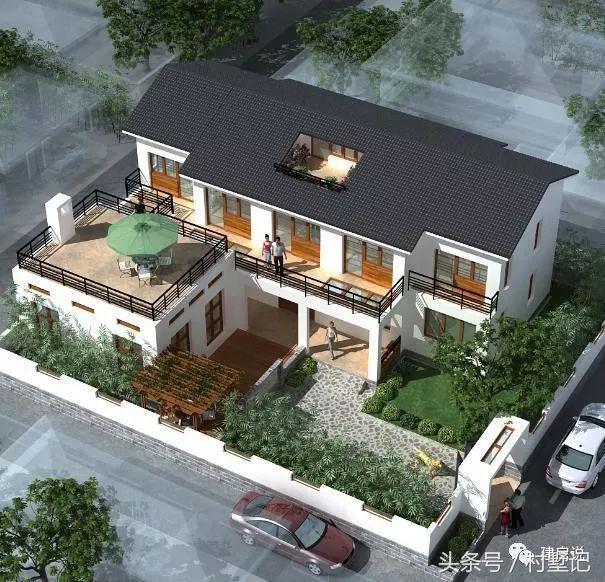 15棟四合院效果圖，中國傳統(tǒng)建筑100年不過時