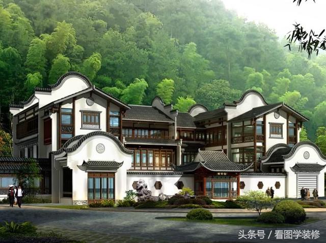 農(nóng)村四合院房屋設(shè)計(jì)效果圖大全，美不美看了再說