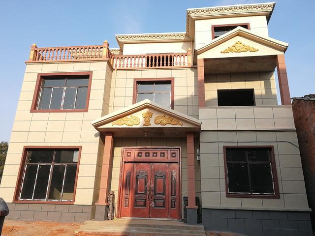 11*10米歐式二層半小別墅設(shè)計方案圖，附施工案例實(shí)拍照