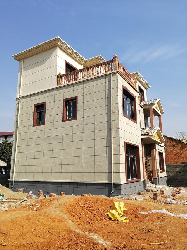 11*10米歐式二層半小別墅設(shè)計方案圖，附施工案例實(shí)拍照