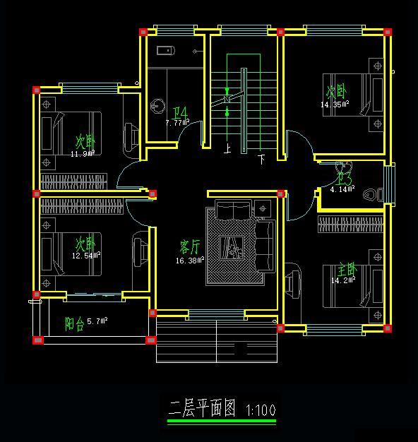 11*10米歐式二層半小別墅設(shè)計方案圖，附施工案例實(shí)拍照
