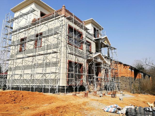 11*10米歐式二層半小別墅設(shè)計方案圖，附施工案例實(shí)拍照